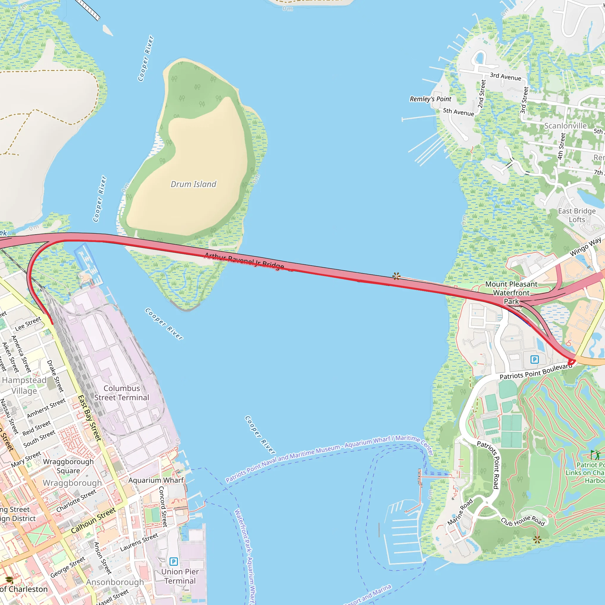 Wonder's Way mobile static map