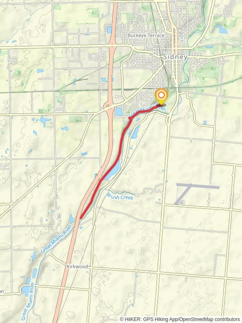 Canal Feeder Trail Shelby County Ohio