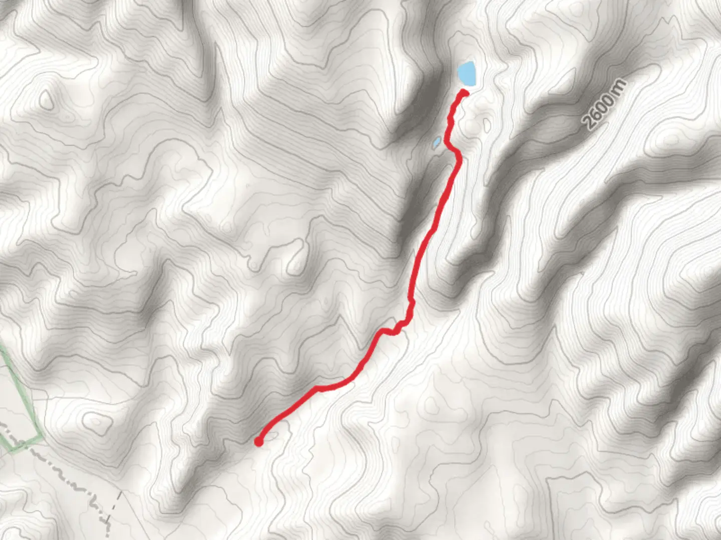 An image depicting the trail Mill Creek Lake via Mill Creek Trail and its surrounding area.