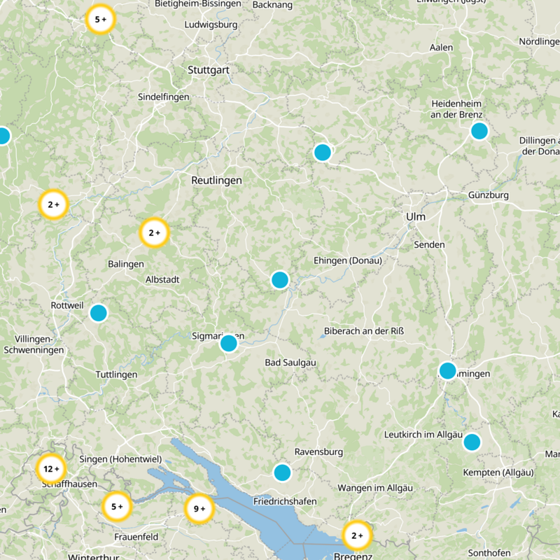 Gemeindeverwaltungsverband Zwiefalten-Hayingen Static Map