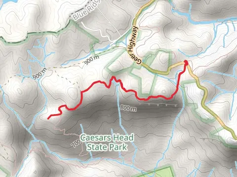 Raven Cliff Falls Trail