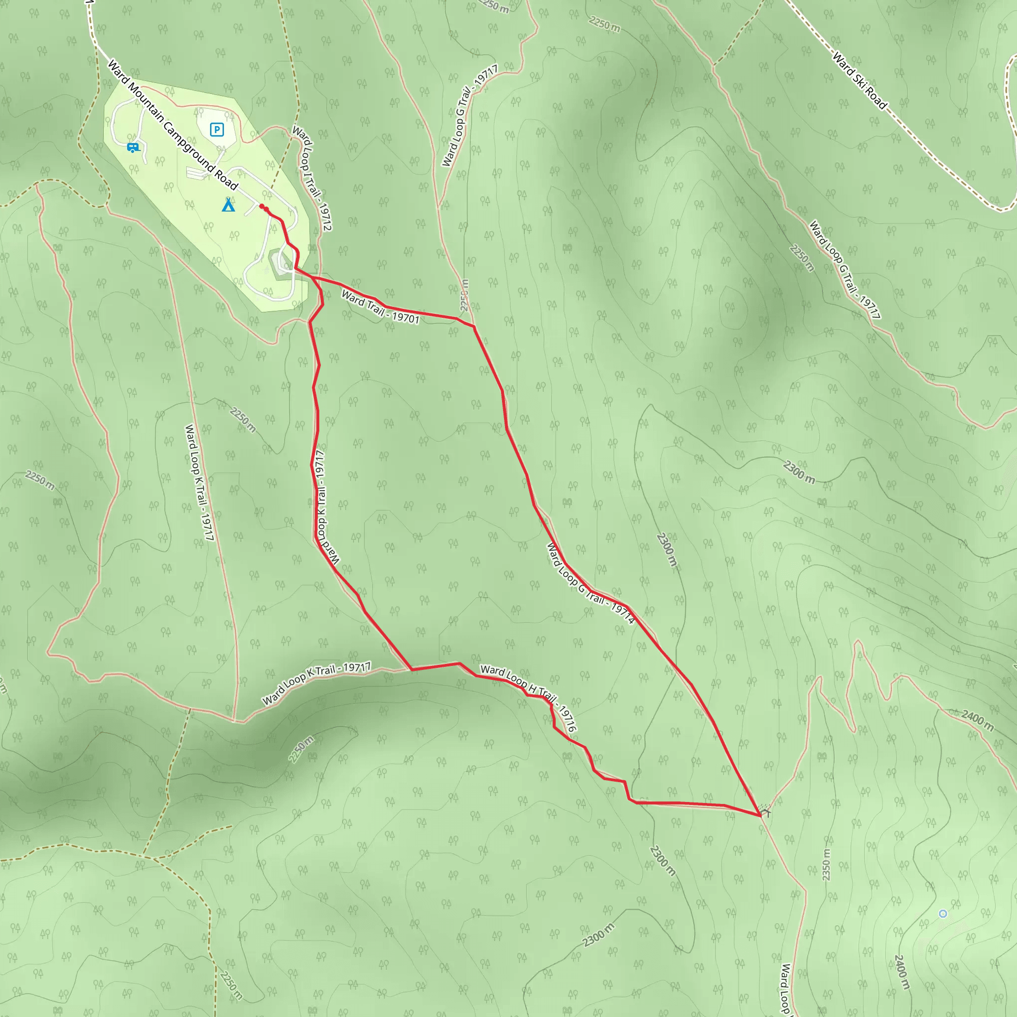 G Lcop Access Trail mobile static map