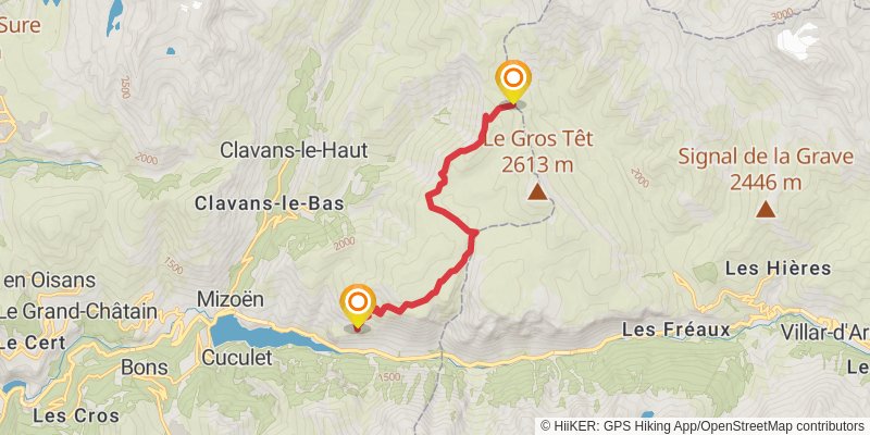 HexaTrek stage 122 Map