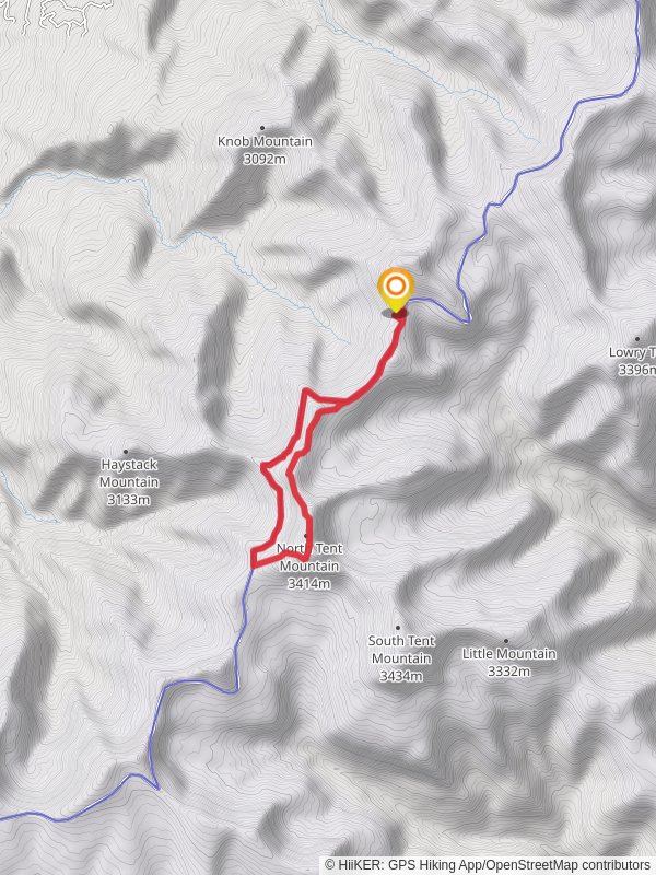 North Tent Mountain and Great Western Trail - UtahLoop