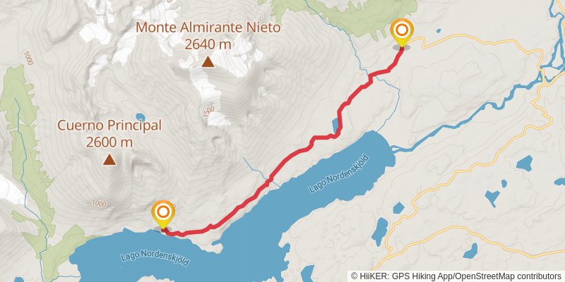 O Circuit stage 6 Map