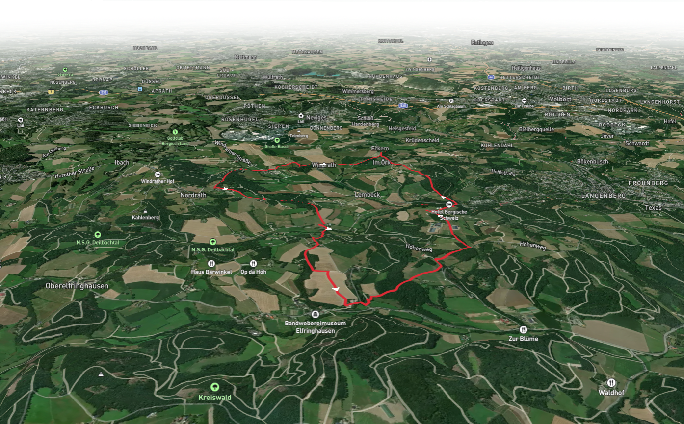 Hardenberger Weg and Neanderland Steig Loop - Eckern