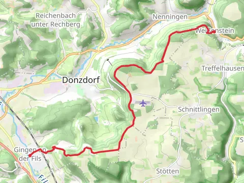 Weibenstein to Gingen Walk