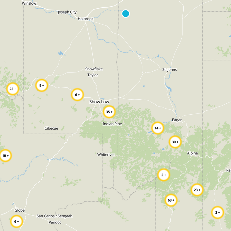 Pinetop Country Club Static Map