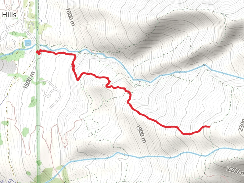 Davis Creek Trail and Cattleman Trail