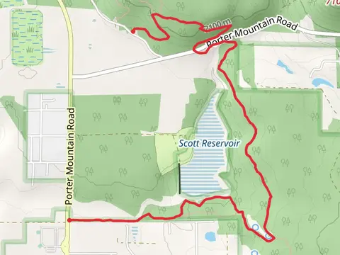 Ice Cave, Osprey Connector and Timber Mesa Horseshoe Trail