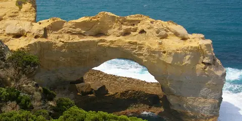 An image depicting the trail Twelve Apostles Lodge Walk and its surrounding area.