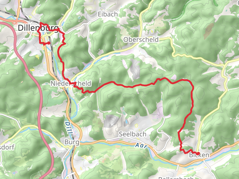 Dillenburg to Bicken Walk