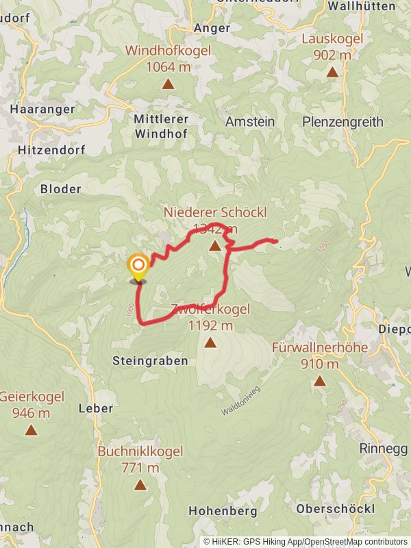 R15 Niederschöcklweg mobile static map