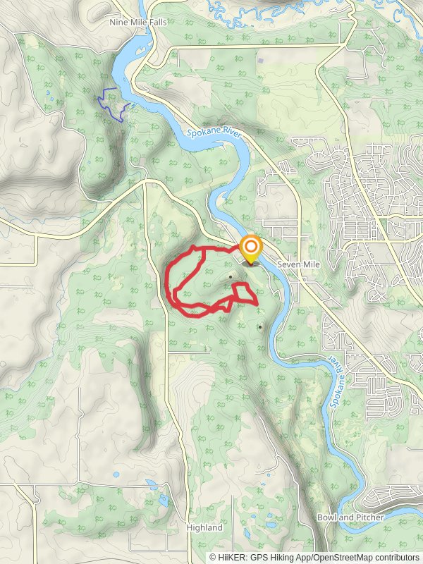 Trail 25 and 203 Loop - Seven Mile Airstrip