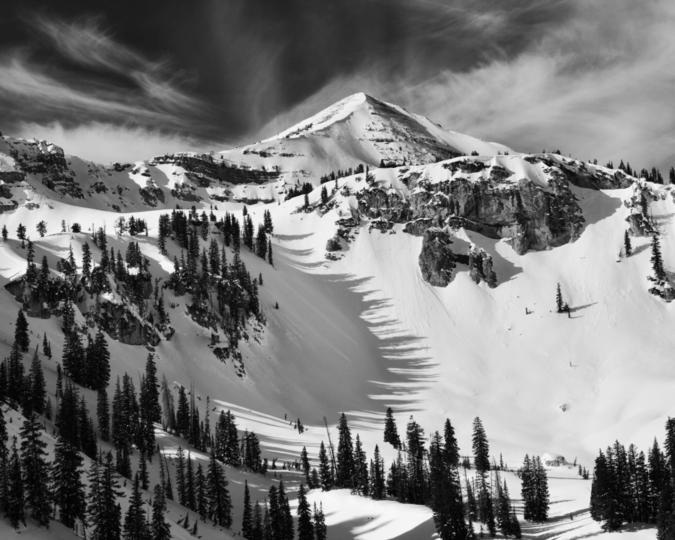 An image depicting the trail Granite Canyon Trail and its surrounding area.