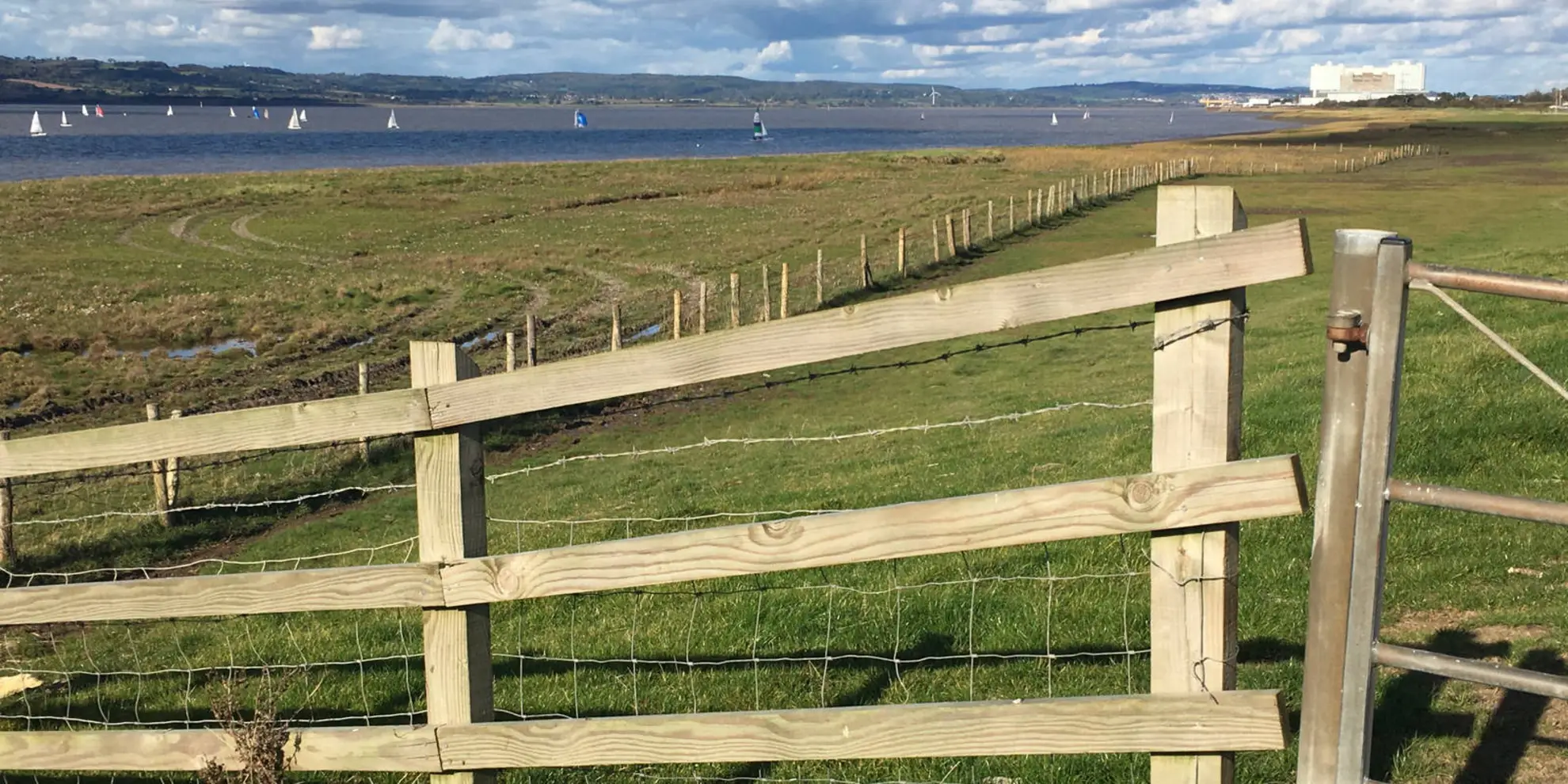 An image depicting the trail The Severn Estuary from Thornbury and its surrounding area.