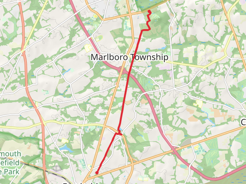 Henry Hudson Trail Out and Back