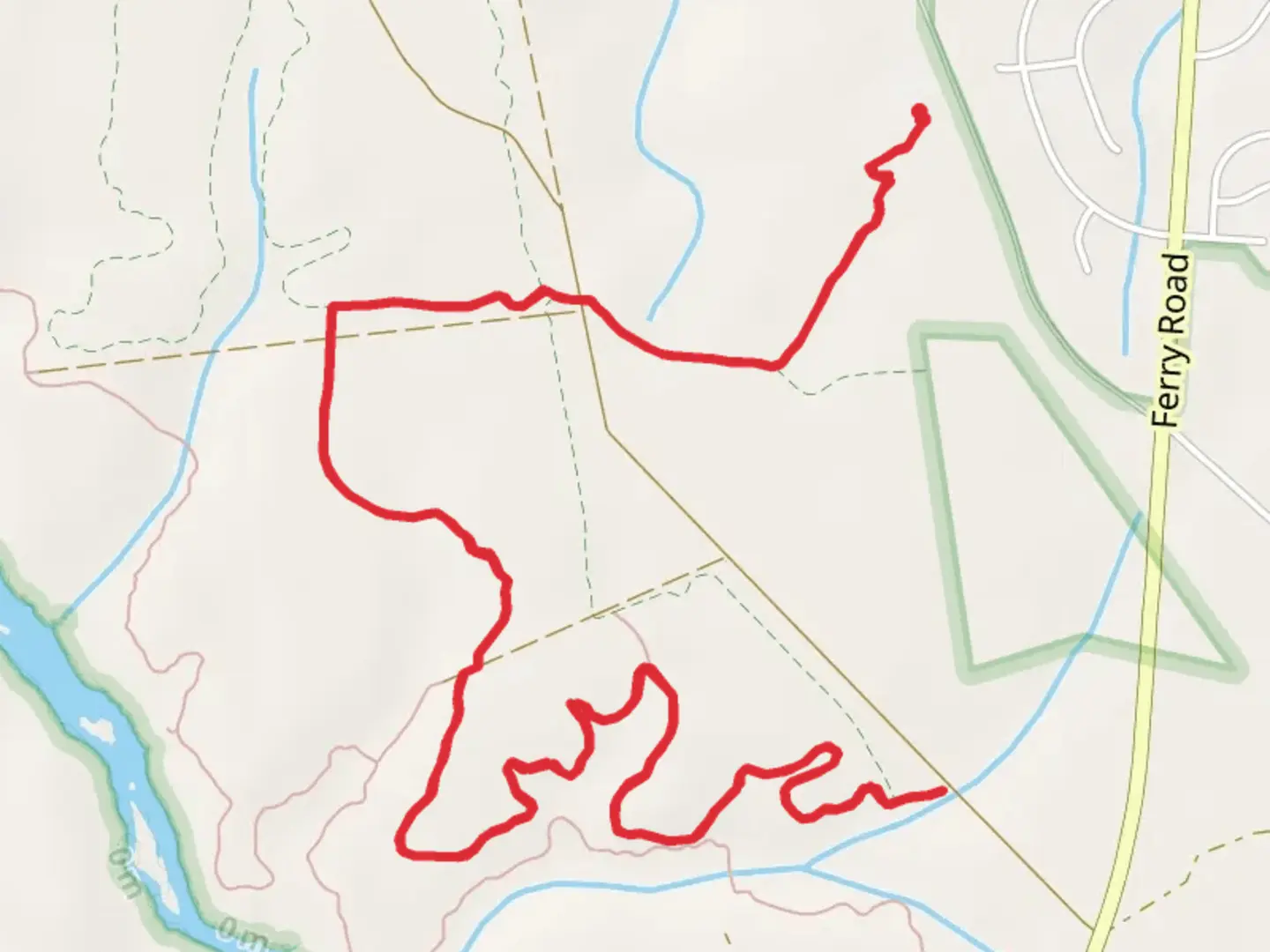An image depicting the trail Foster and Jones Trail and its surrounding area.