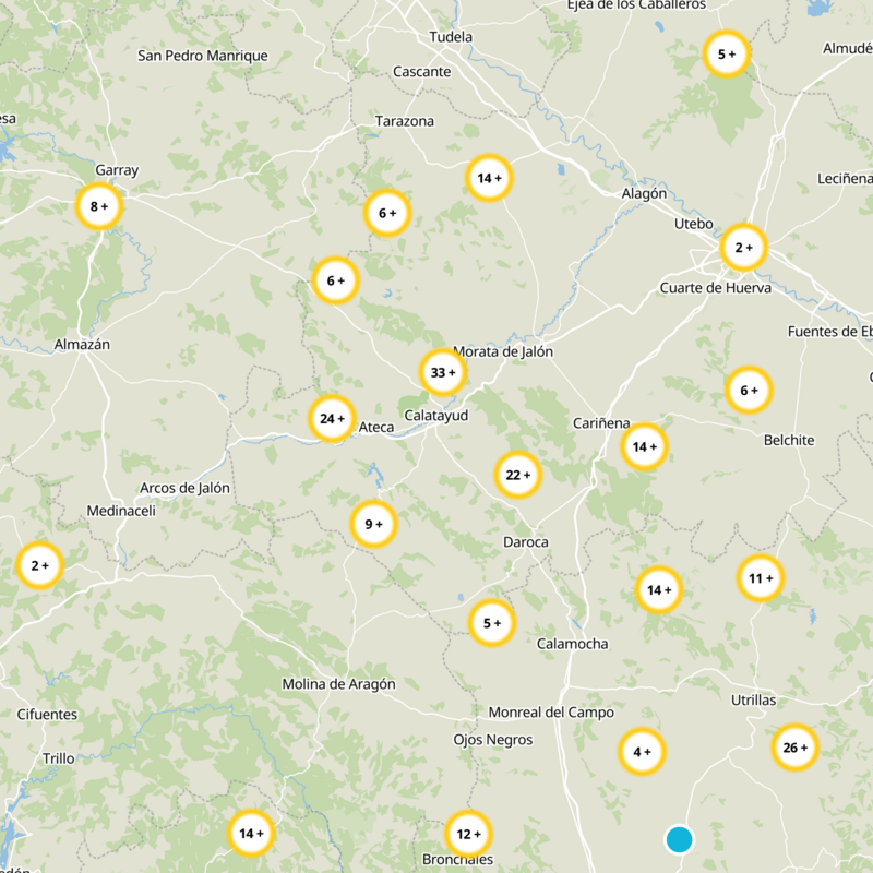Paracuellos De Jiloca Static Map