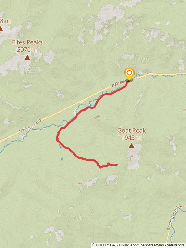 Pleasant Valley Lake Trail mobile static map