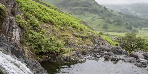 An image depicting the trail Wainwright Memorial Walk and its surrounding area.