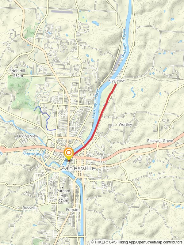 Zane's Landing Trail - Zanesville