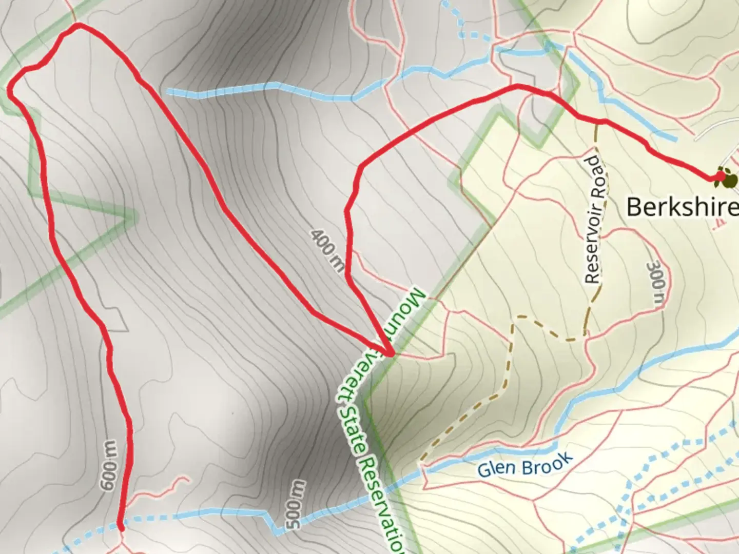 An image depicting the trail Elbow Trail and its surrounding area.