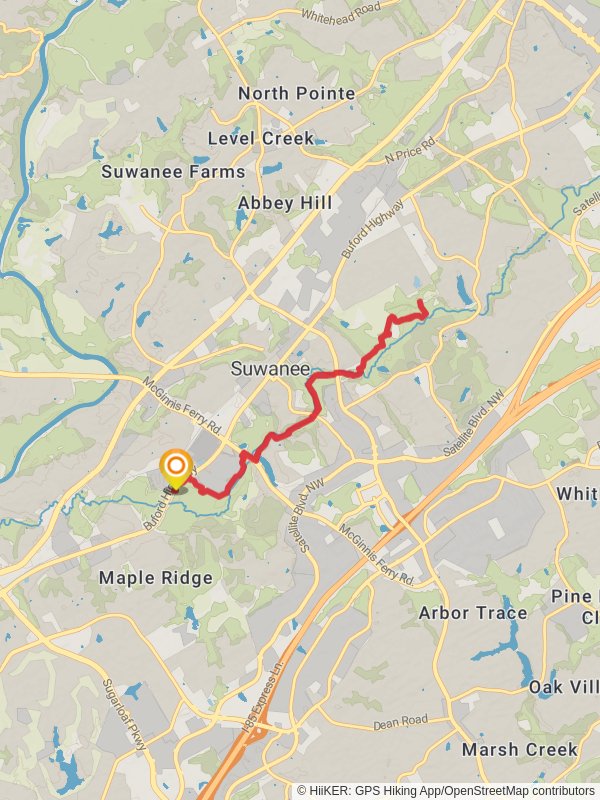 Suwanee Creek Greenway and Ivy Creek Greenway
