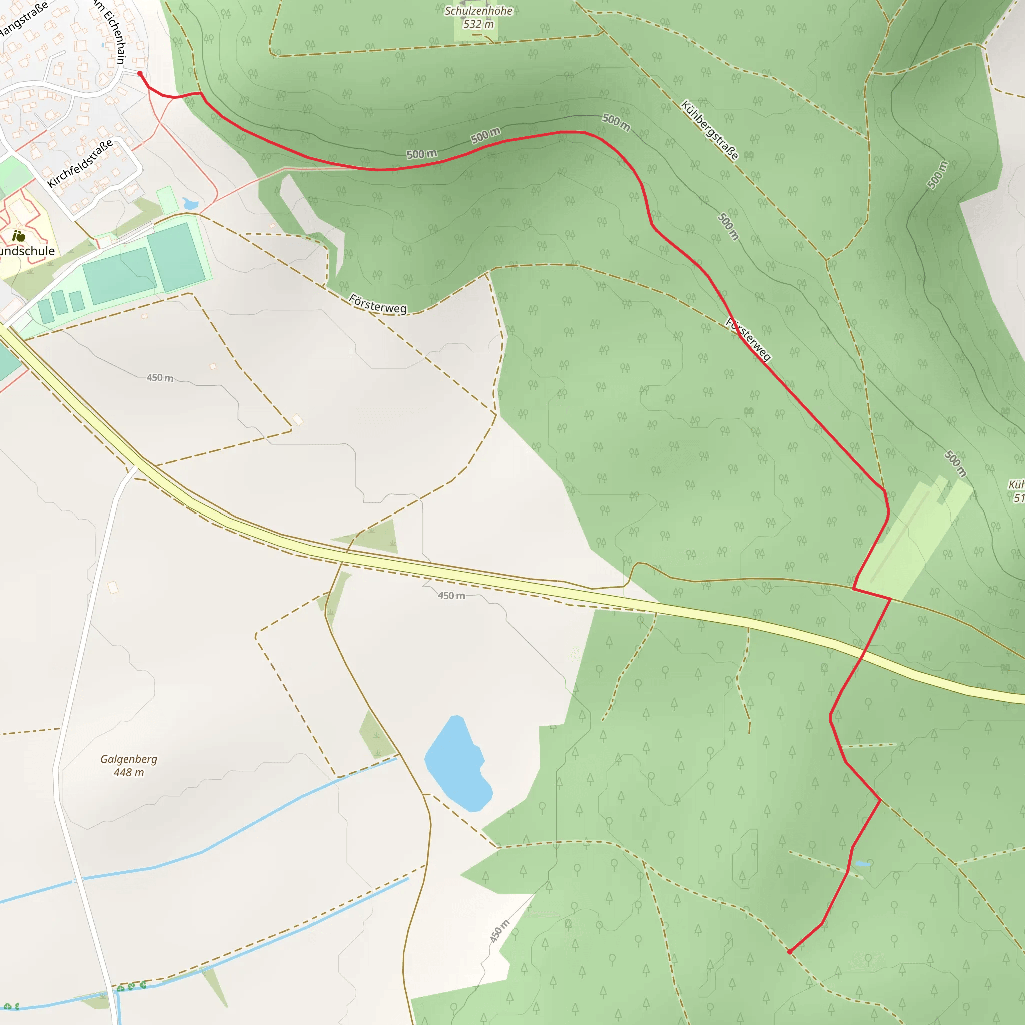 Ehö Walk mobile static map