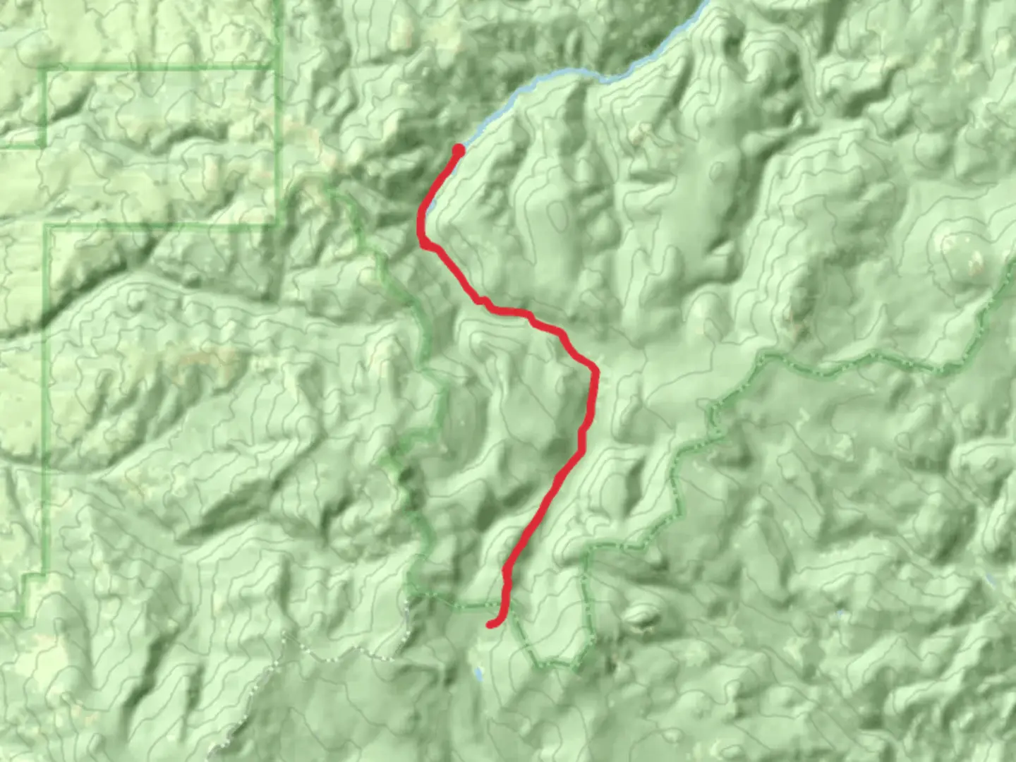 An image depicting the trail Blackfoot Meadows Trail and its surrounding area.