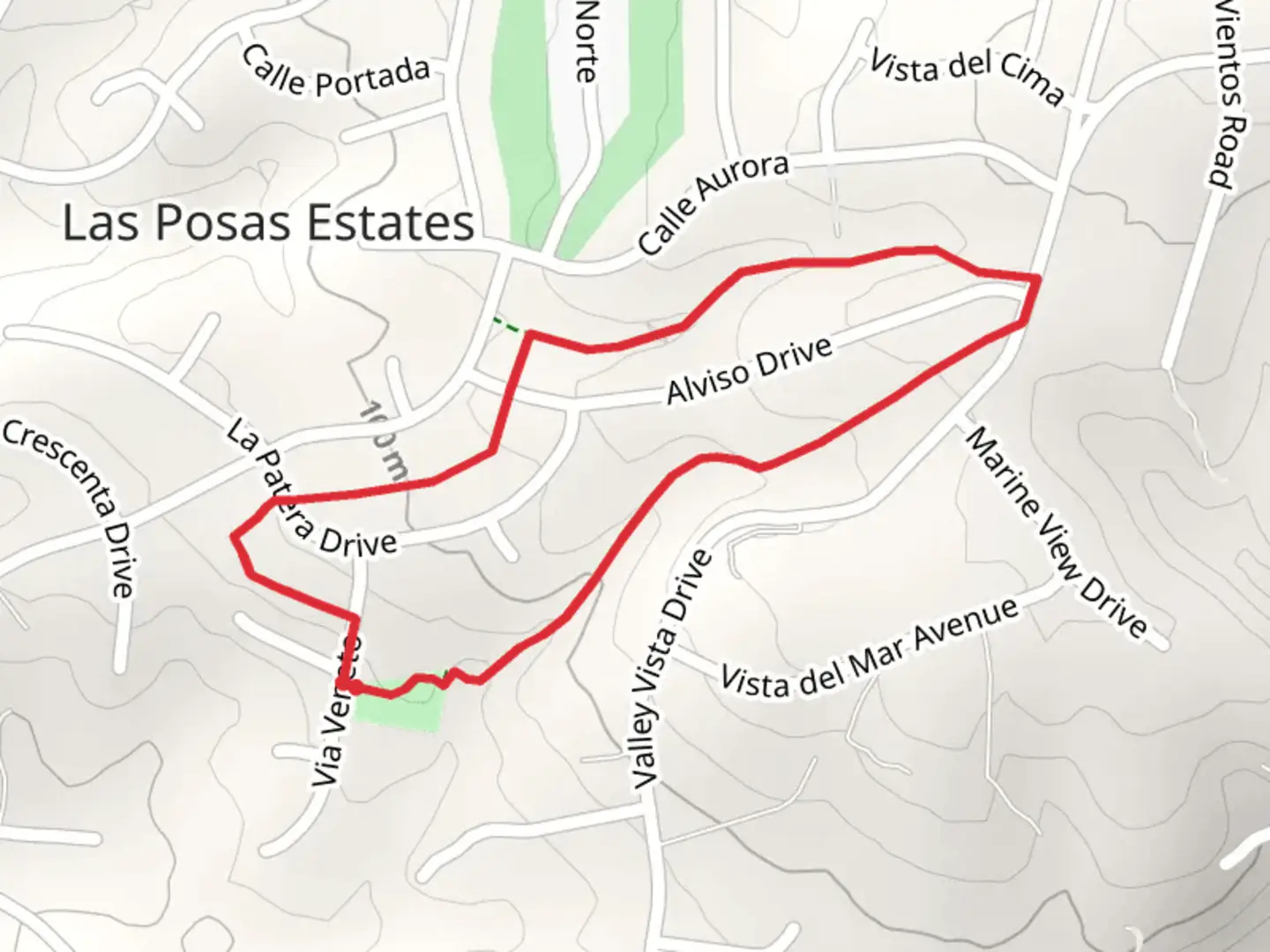An image depicting the trail Las Posas Equestrian Loop Trail and its surrounding area.