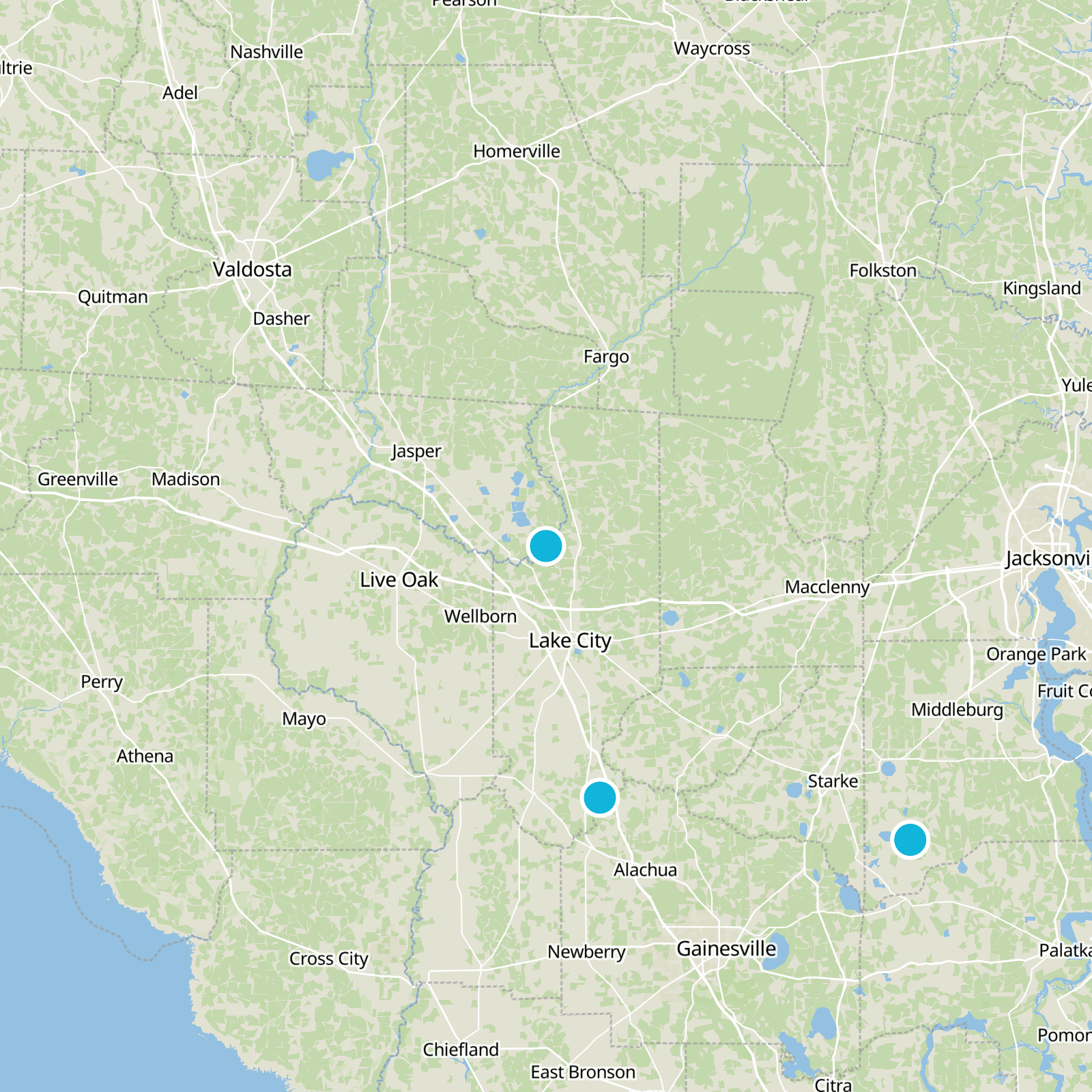 Hamilton County Static Map