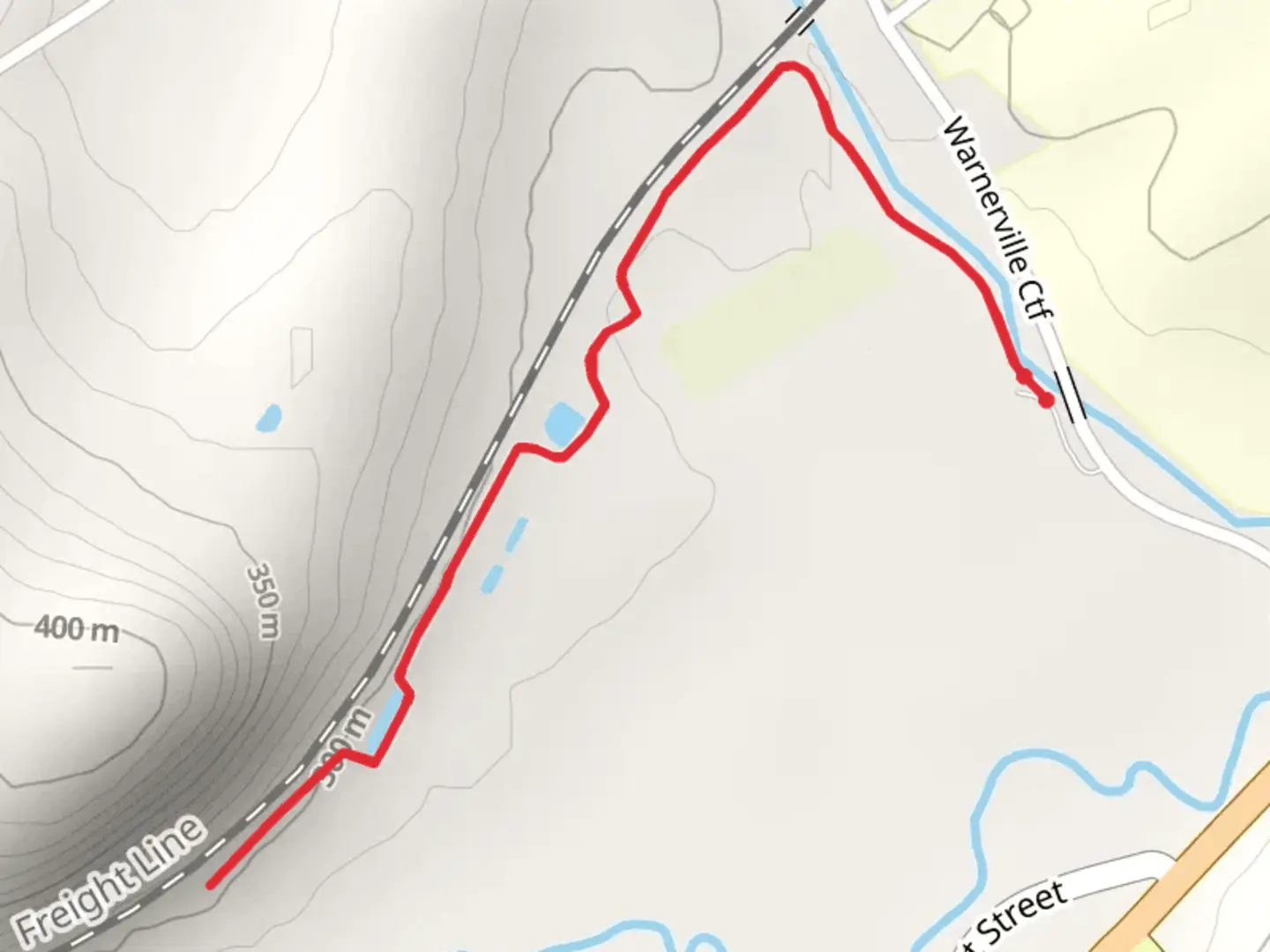 An image depicting the trail Cobleskill Creek Trail and its surrounding area.