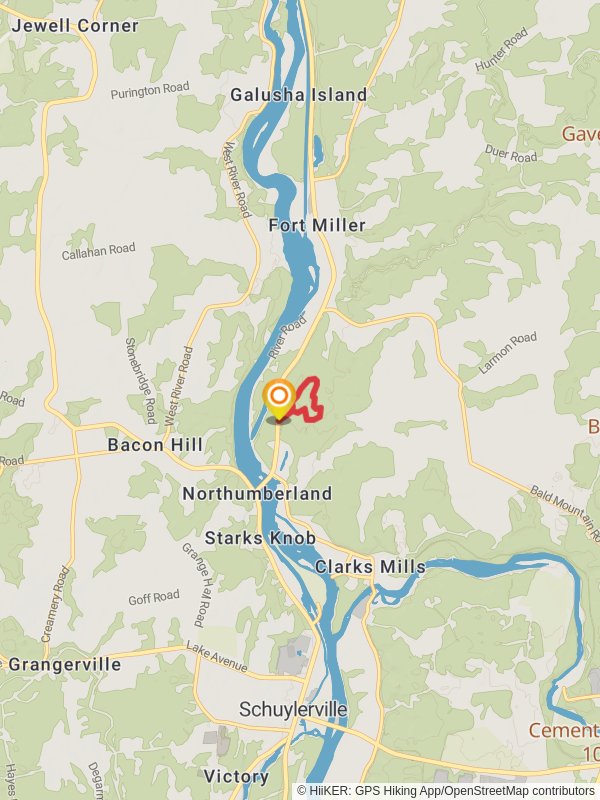 Denton Sanctuary Loop mobile static map