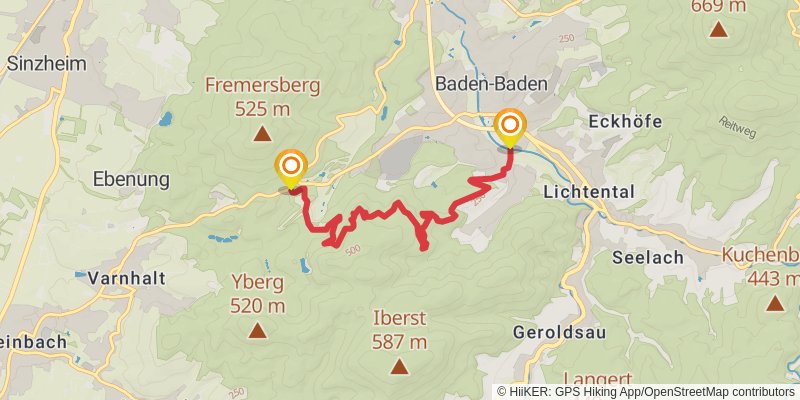 Ortenauer Weinpfad alt 1 Map