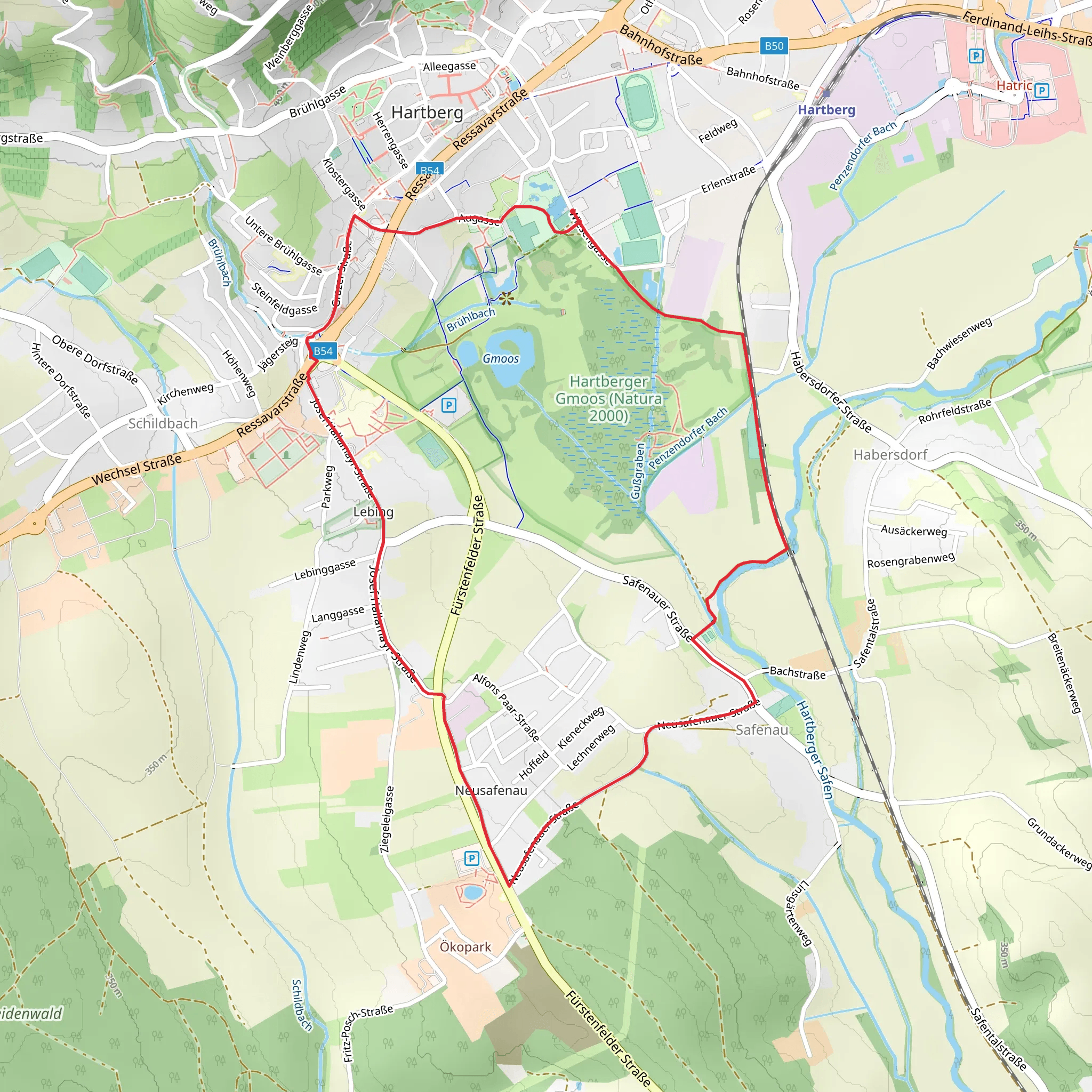 Herz-Safenau-Herz mobile static map