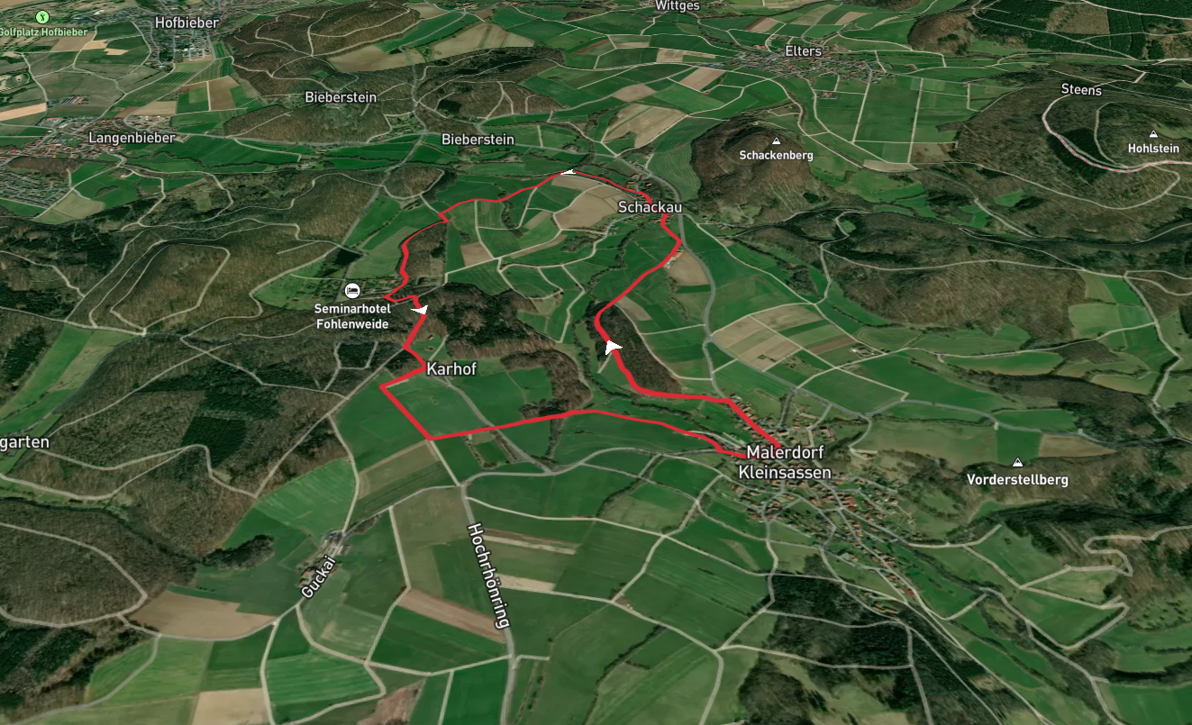 Milseburg Fuldagau Loop