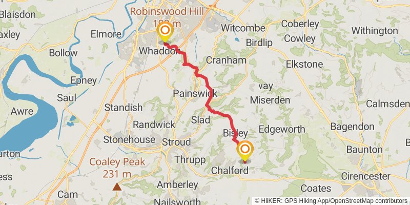 Wysis Way stage 4 Map