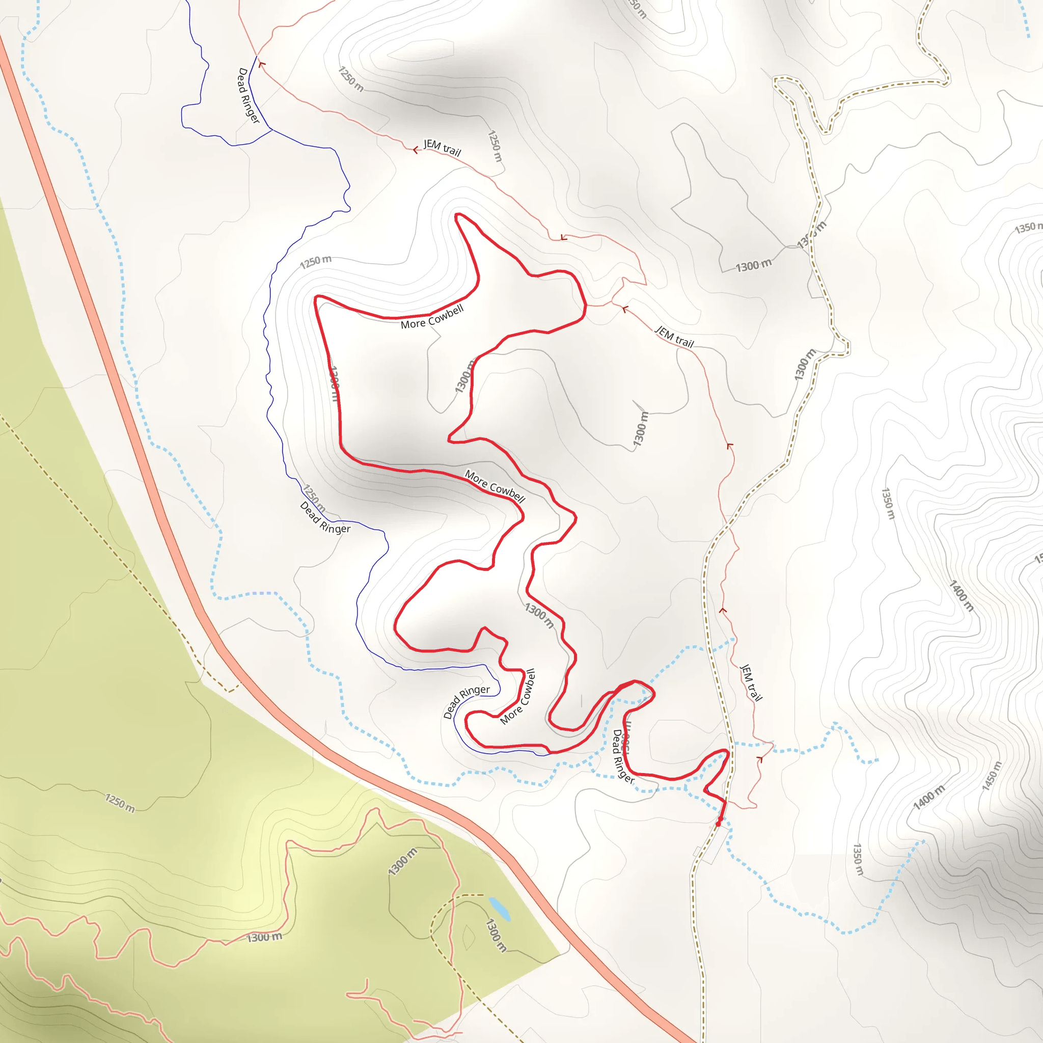 More Cowbell Loop mobile static map