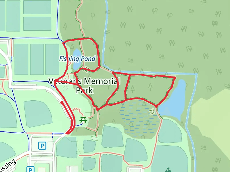 Veterans Memorial Park Loop Trail