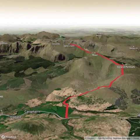 Greenwell to Carlins Cairn