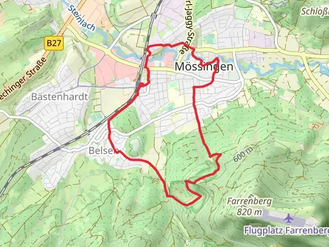 Weinbergstrasse, Berggasse and Dreifuerstensteig Loop