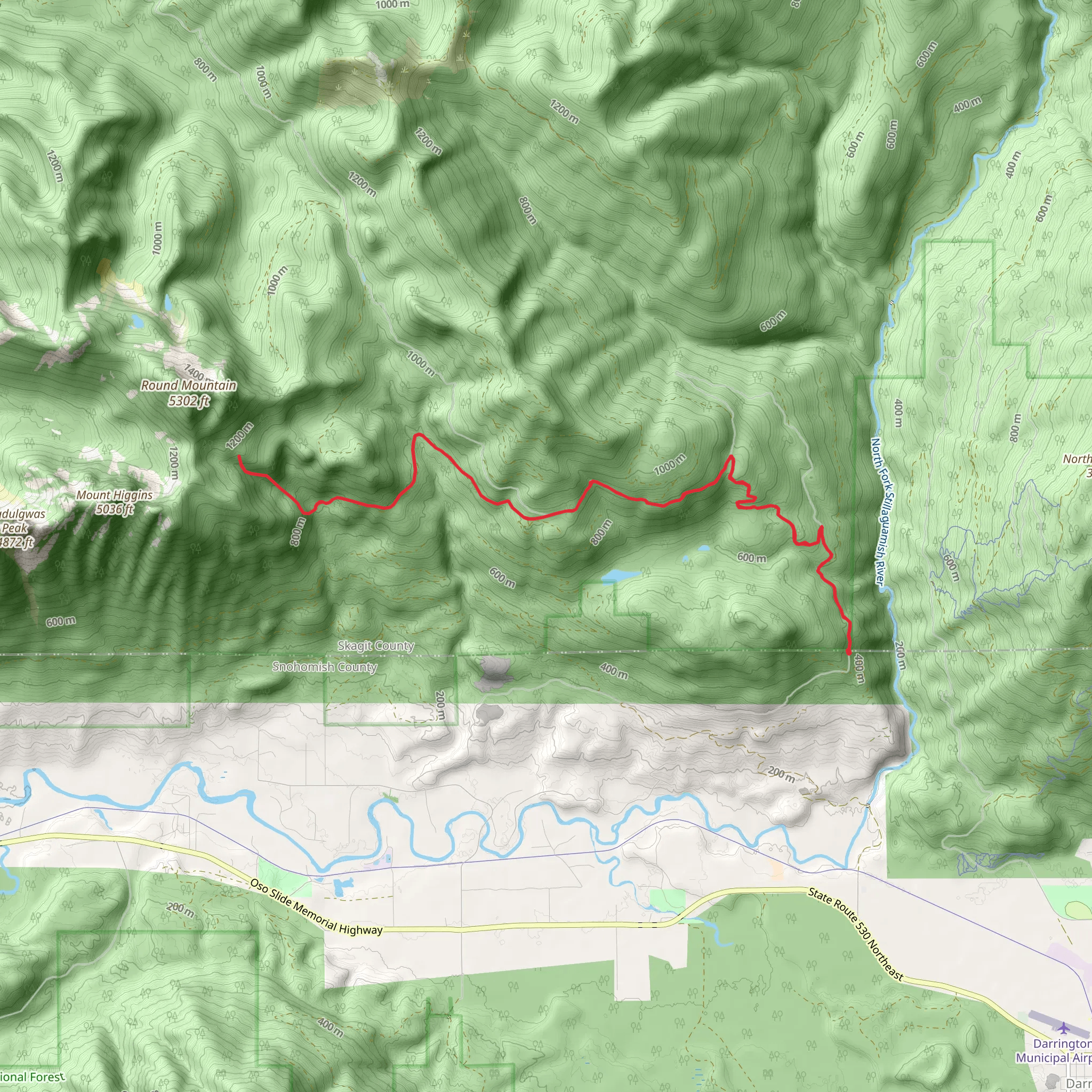Segelsen Road mobile static map