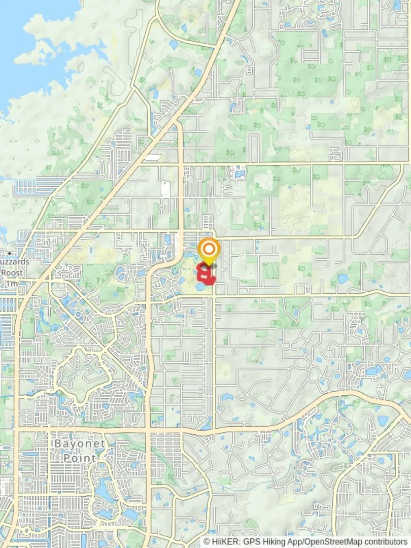 An image depicting the trail Jogging Walking Path Loop and its surrounding area.