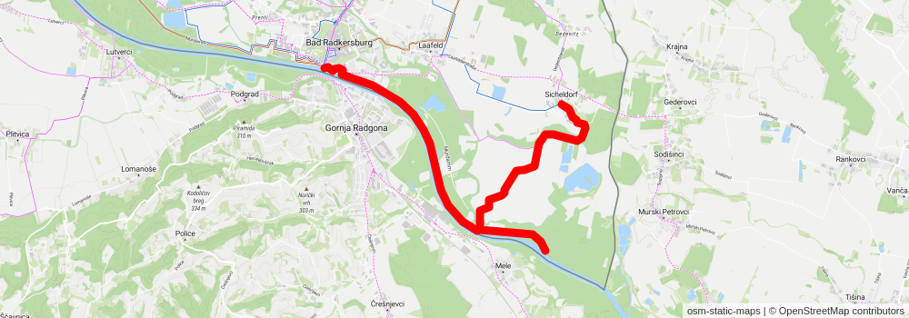 Wasserweg stage 2 Map