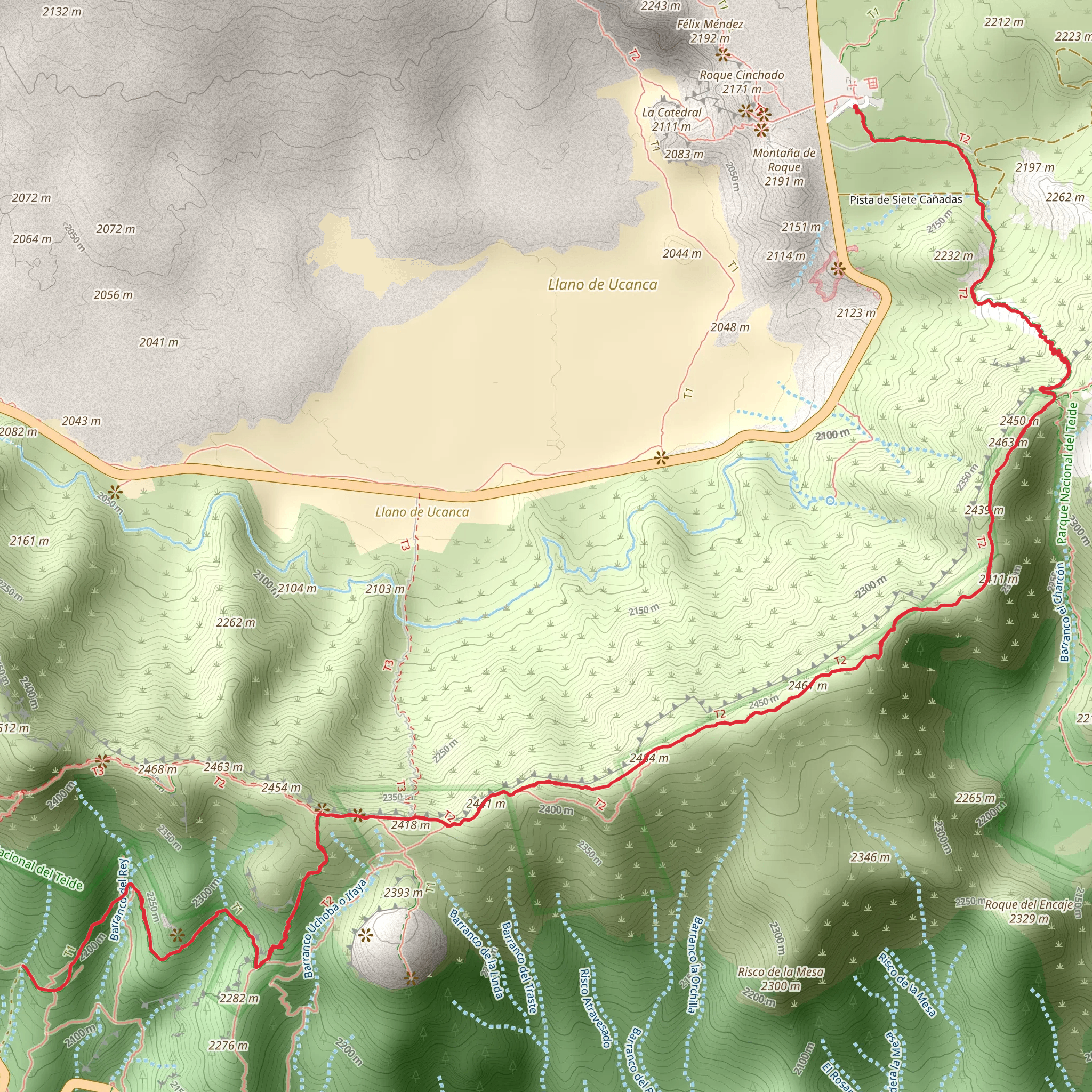 Cumbres de Ucanca mobile static map