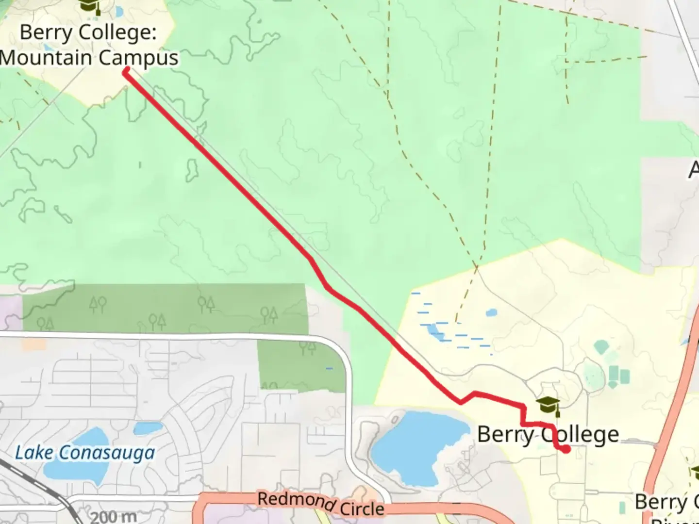 An image depicting the trail Viking Trail and its surrounding area.