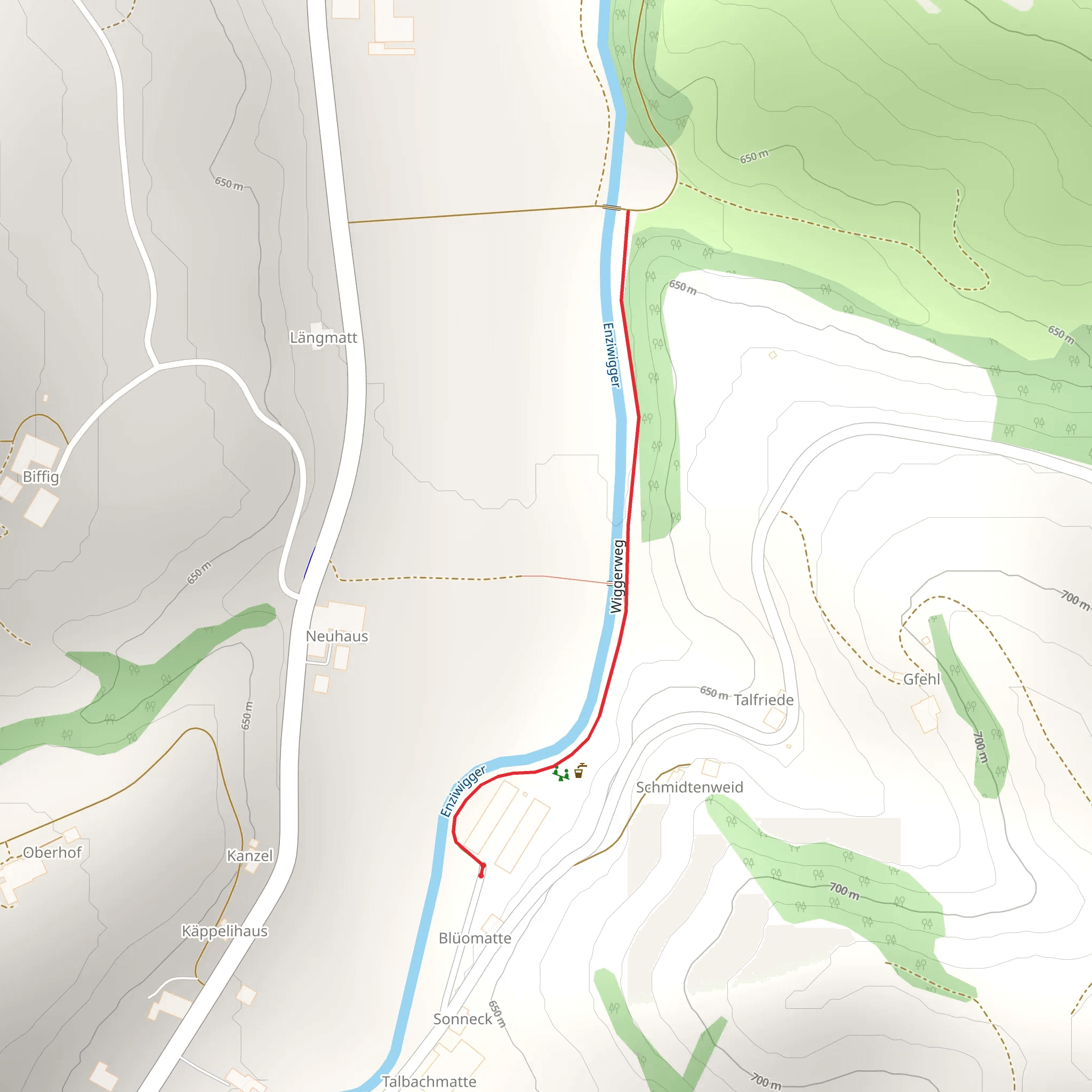 Chrüterhäxli Lilli Gwonderwäg Hergiswil b Willisau mobile static map