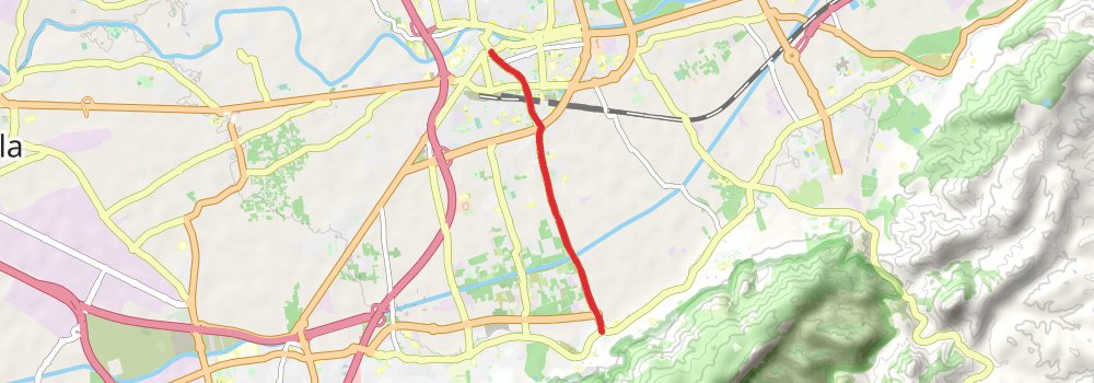 GR 250 Camino del Apóstol stage 3 Map