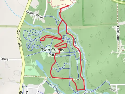 Jones Creek Greenway and Twin Creeks Park Loop
